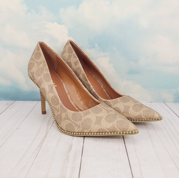 COACH Waverly Pump Size 8.5 - Picture 3 of 11